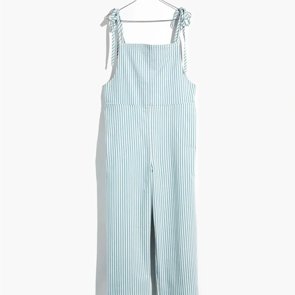 Madewell tie-strap overalls - Picture 5 of 8